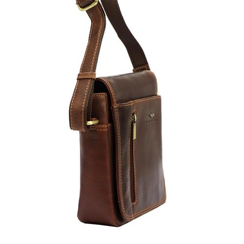 Torba męska ze skóry naturalnej na ramię na Arena.pl