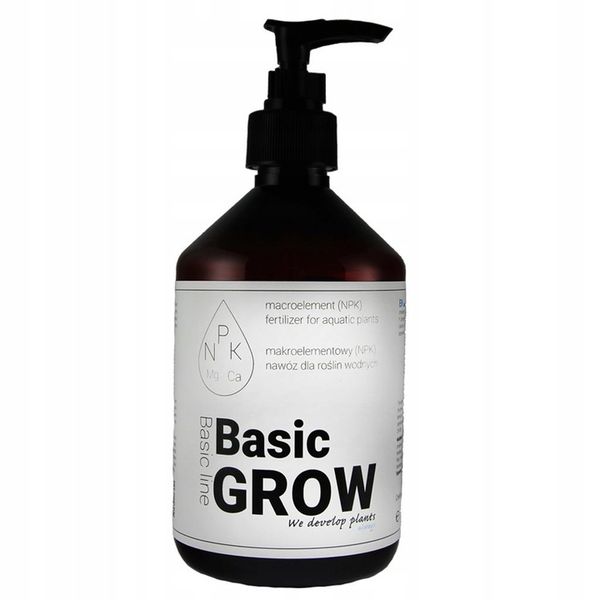 QualDrop Basic GROW 500 ml - makroelementowy NPK zdjęcie 1