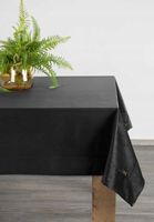 Obrus EUROFIRANY Velvet 145 x 220 cm Czarny
