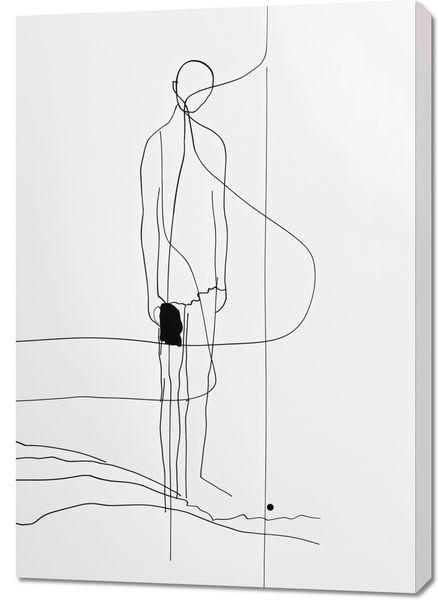 Obraz 70x100cm Samotna Wędrówka zdjęcie 1