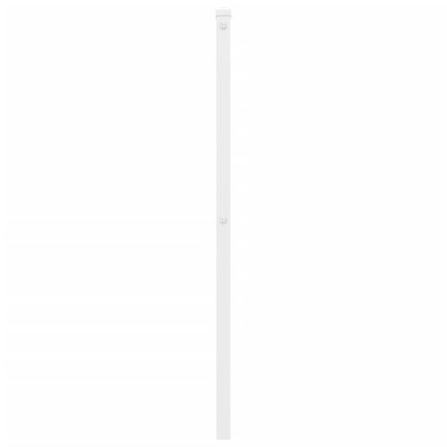 Metalowe wezgłowie, białe, 100 cm na Arena.pl