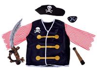 strój pirata z mieczem kostium dziecięcy za3171