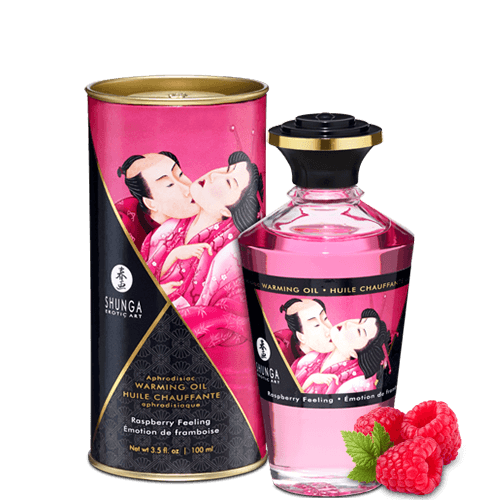 Shunga - Aphrodisiac Oil Raspberry Feeling 100 Ml na Arena.pl