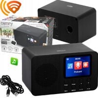 Radio Internetowe Kuchenne Przenośne Bluetooth Usb Wi-Fi Sieciowe Cr1918