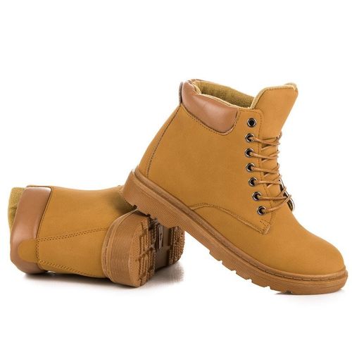 CAMELOWE TRAPERKI Rozmiar - 39 na Arena.pl