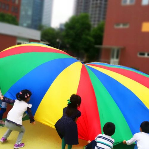 PROFESJONALNA CHUSTA ANIMACYJNA 2m SPADOCHRON + FUTERAŁ na Arena.pl