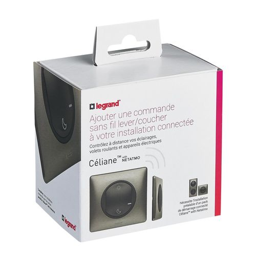 Celiane with NETATMO Łącznik bezprzewodowy Dzień/Noc - GRAFITOWY Legrand 064886 na Arena.pl