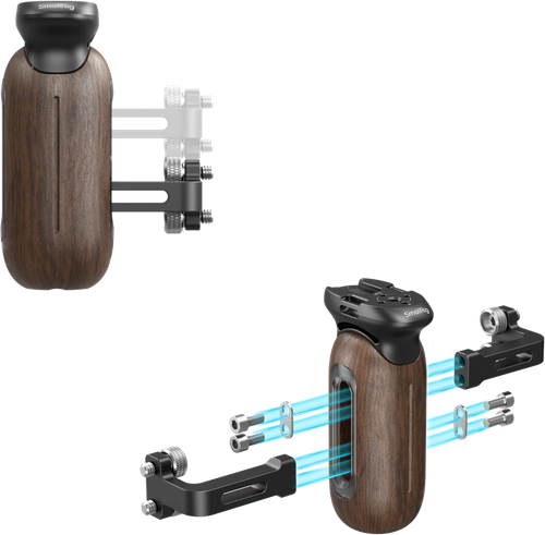 SmallRig  5237 Drewniany uchwyt boczny ze śrubą 1/4"-20 na Arena.pl