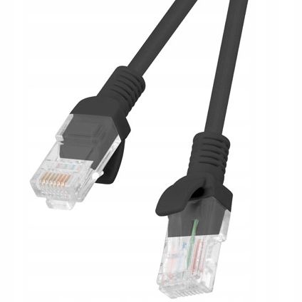 Patchcord Lanberg UTP kat.6 10m czarny na Arena.pl