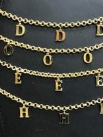 literki bransoletka złote md bz 0001