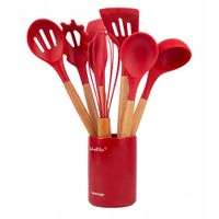 Zestaw przyborów kuchennych VINTAGE CUISINE VC2KUS20RD11CP Czerwony
