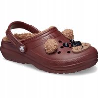 Ocieplane Dziecięce Chodaki Crocs Classic Lined Iam Bear 210019 Clog 22-23