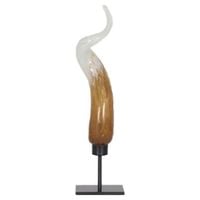 Emaga Figurka Dekoracyjna DKD Home Decor Szkło Metal (12 x 7 x 47 cm)