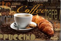 120CM 80CM OBRAZ ŚCIENNY PORANNA KAWA