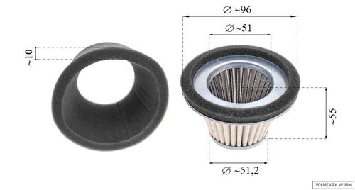 Filtr powietrza Robin EY15 8R04-14 na Arena.pl