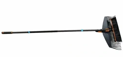 SZCZOTKA + GRABIE + TRZONEK QUIKFIT FISKARS zdjęcie 1