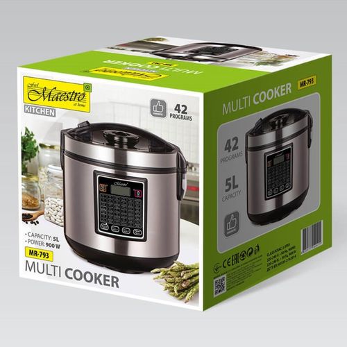 MAESTRO MR793 5L multicooker 16 programów na Arena.pl