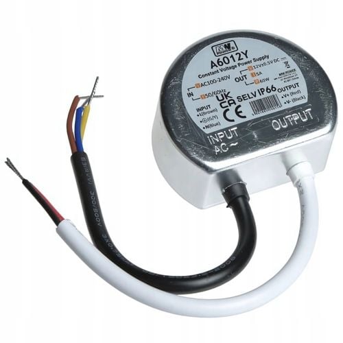 Zasilacz 12V LED Dopuszkowy Do Puszki Puszkowy 60W 5A Do Taśmy na Arena.pl