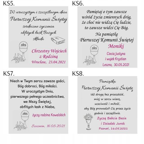 Srebrna Bransoletka KOMUNIA GRAWER CHRZEST 925 na Arena.pl