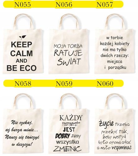 prezent dla BABCI dzień kobiet EKO TORBA NA ZAKUPY na Arena.pl