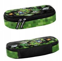 Piórnik szkolny saszetka dla chłopca Pixel