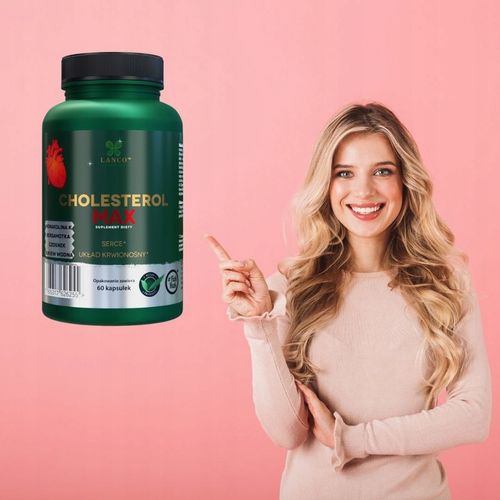 Tabletki na CHOLESTEROL i trójglicerydy - 60 kaps na Arena.pl