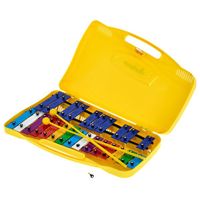 Dzwonki chromatyczne Startone STG25 cymbałki 25 tonowe etui pałeczki zestaw