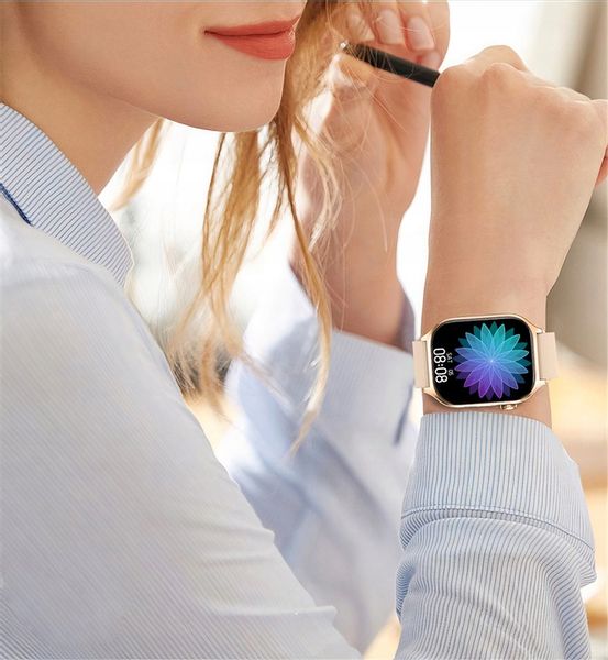 Zegarek Damski Smartwatch 380MAH ROZMOWY AMOLED Z Pomiar Cukru Ciśnienie zdjęcie 10