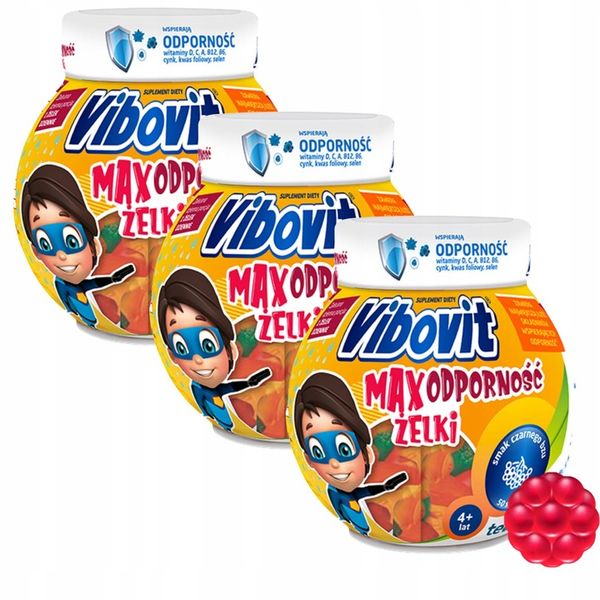 VIBOVIT MAX ODPORNOŚĆ Żelki 50 sztuk zdjęcie 1