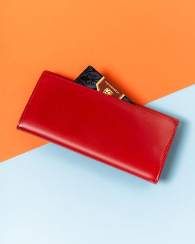 portfel damski skórzany ptn 1680133-ngv-5809 red na Arena.pl