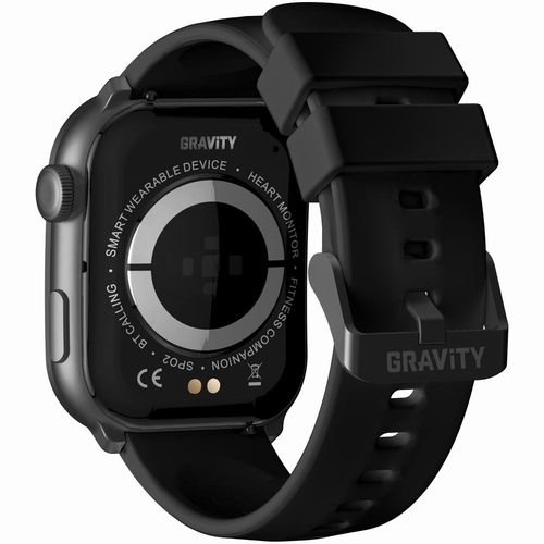 smartwatch męski gravity gt28-1 pasek + bransoleta czarny na Arena.pl