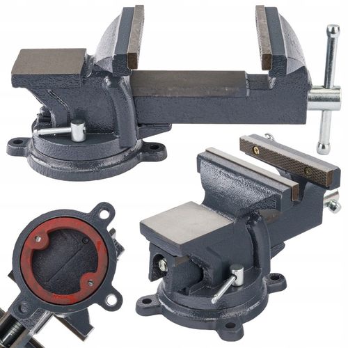 Imadło ŚLUSARSKIE 125 mm Obrotowe z Kowadłem 360 na Arena.pl