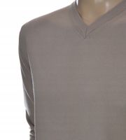 Sweter męski z kaszmiru i wełny merynosów kaszmirowy w szpic XL mod. 239