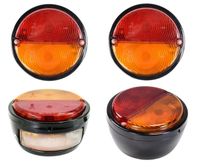 LAMPA TYLNA METALOWA LEWA + PRAWA URSUS C-330 C-330 LAMPY TYLNE METALOWE