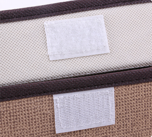 Pudełko pojemnik pojemny do przechowywania rzep komplet 2 sztuk jasny brąz na Arena.pl