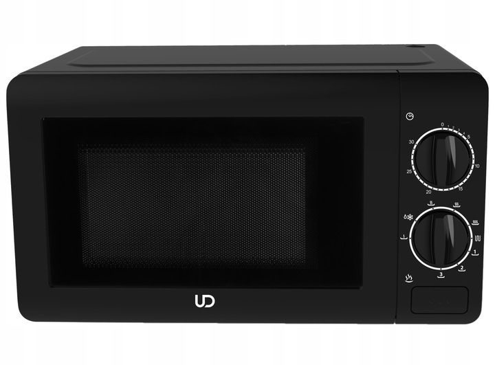 CZARNA KUCHENKA MIKROFALOWA UD MIKROFALÓWKA MIKROFALA WOLNOSTOJĄCA GRILL zdjęcie 7