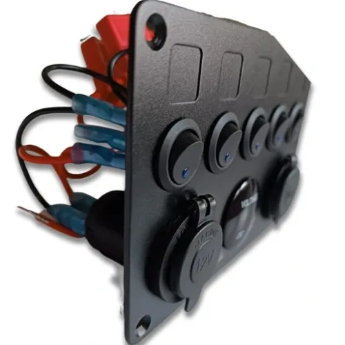 PANEL ŁADOWARKA USB zapalniczki + PRZEŁĄCZNIKI na Arena.pl