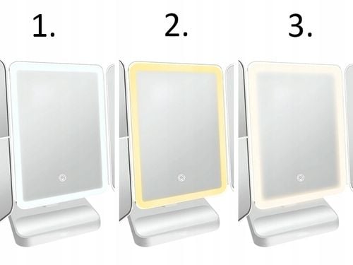 Lusterko stojące biały ARSA GO na Arena.pl