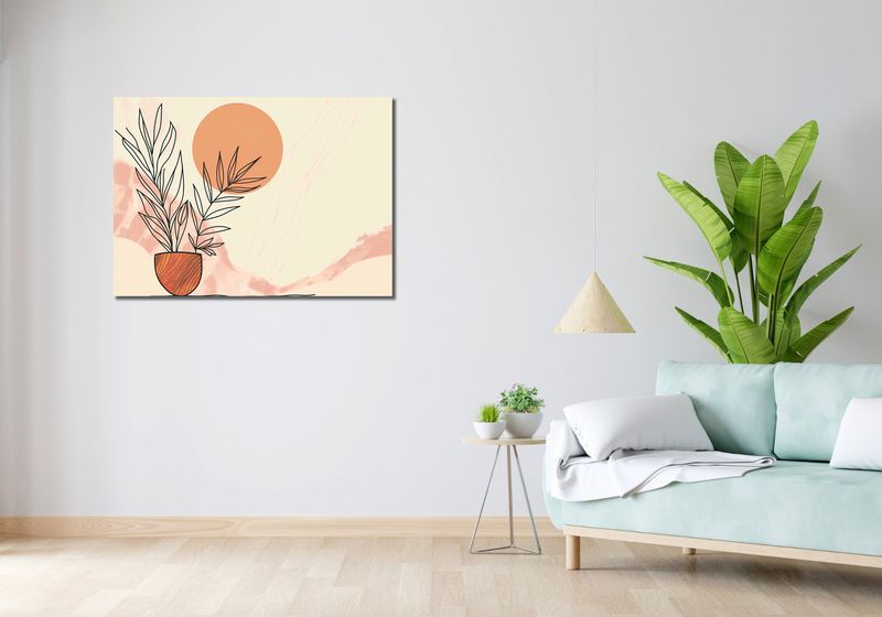 Obraz 100x70cm Widok nad Pustynią zdjęcie 2