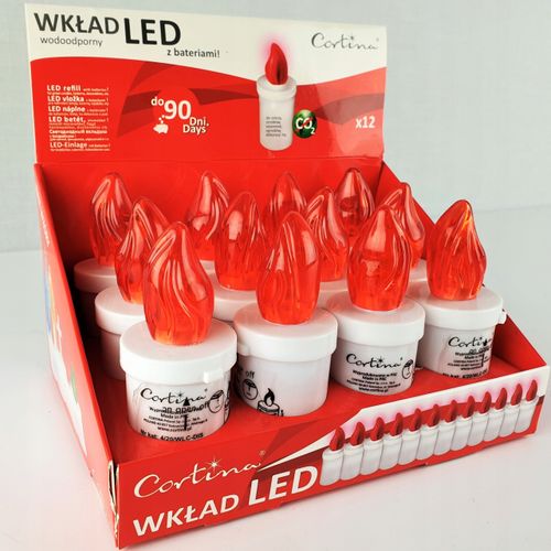 WKŁAD MINOR - CZERWONY (1 sztuka) na Arena.pl
