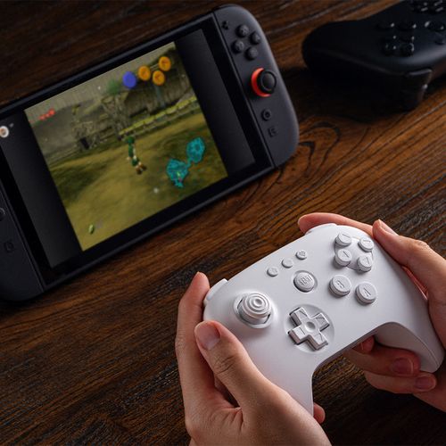 Pad 8BitDo 64 Bluetooth Controller White na Arena.pl