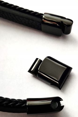 Bransoletka męska SKÓRZANA REGULOWANA Z GRAWEREM GRAWER JAKOŚĆ VERSATILE na Arena.pl