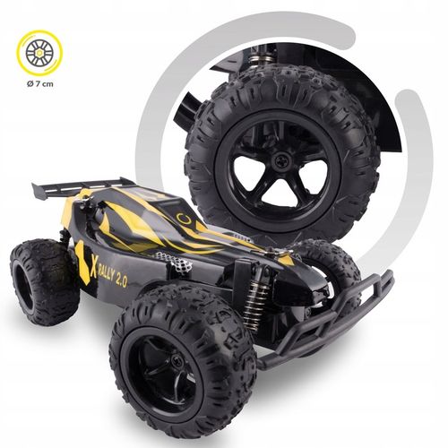 Samochód Zdalnie Sterowany Auto Rc Rally 20Km/H Dwa Akumulatory Napęd N Tył na Arena.pl