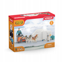 Schleich 42558 Wyprawa na Antarktykę Wild Life Zestaw Figurka Zwierzęta