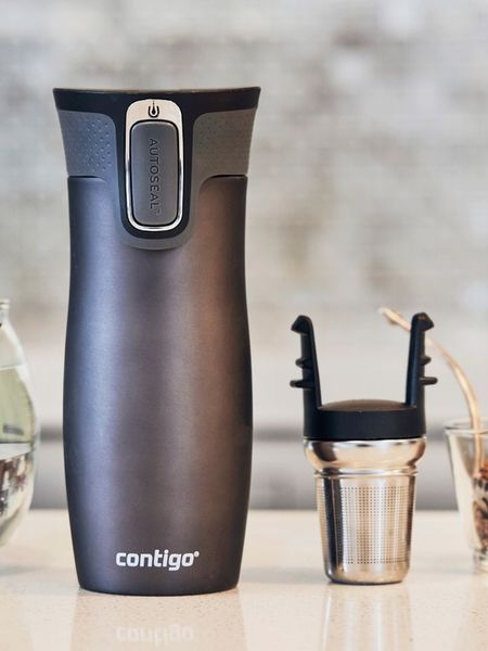 Kubek termiczny Contigo West Loop 2.0 470ml - Grafitowy Mat zdjęcie 4