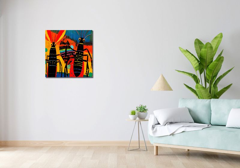 Obraz 60x60cm Taneczne Rytmiki zdjęcie 2