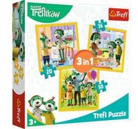 Puzzle 3W1 Trefliki Razem Jest Wesoło 34850