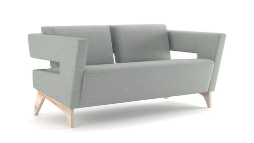 Sofa Loop 138cm szara jasna  D2 na Arena.pl