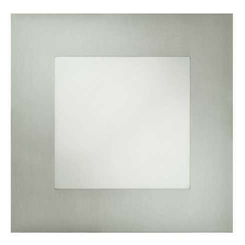 Wpust LAMPA sufitowa HL685L 02127 Ideus podtynkowa OPRAWA metalowa LED 12W 6000K kwadratowa satyna na Arena.pl