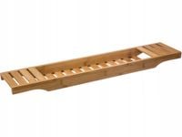 Półka łazienkowa 5five Simply Smart beżowa bambusowa matowa 70x15x4,5 cm